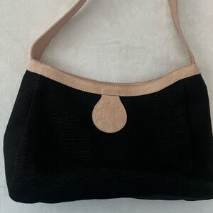 Tommy Bahama Black and Tan Women's Bag